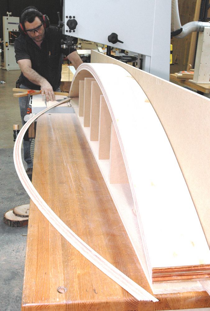 Laminating and or steam bending teak?